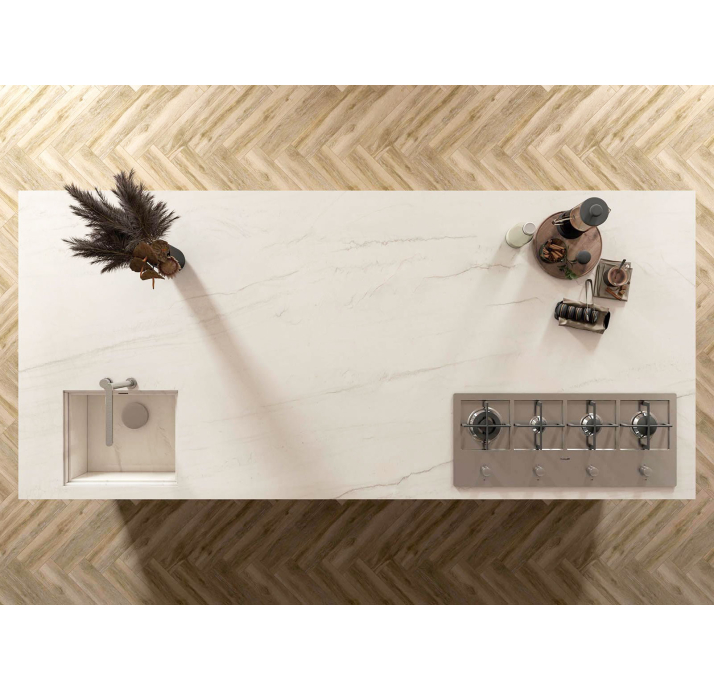Керамогранит MONTBLANC AS WHITE 324X162X12 Поверхность: Матовая (NCR10089)
