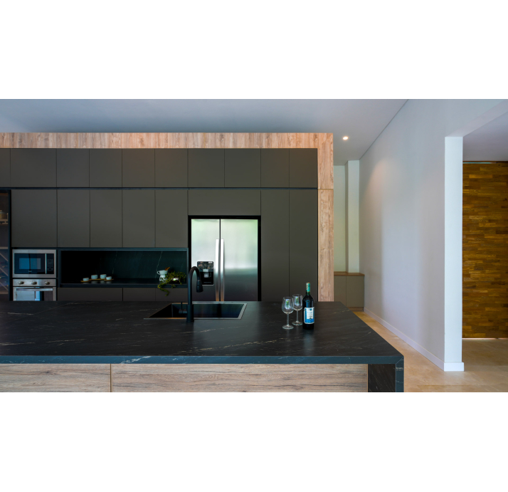 Керамогранит BELVEDERE BLACK 320x160x6 поверхность: Матовая (NCR09933)