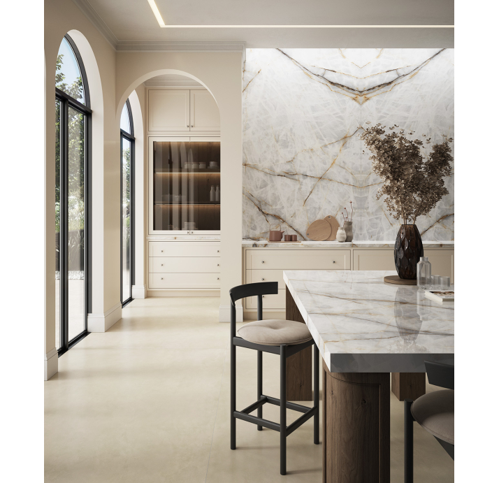 Керамогранит AURA LUX WHITE 324x162x12 поверхность: Матовая (NCR10135)