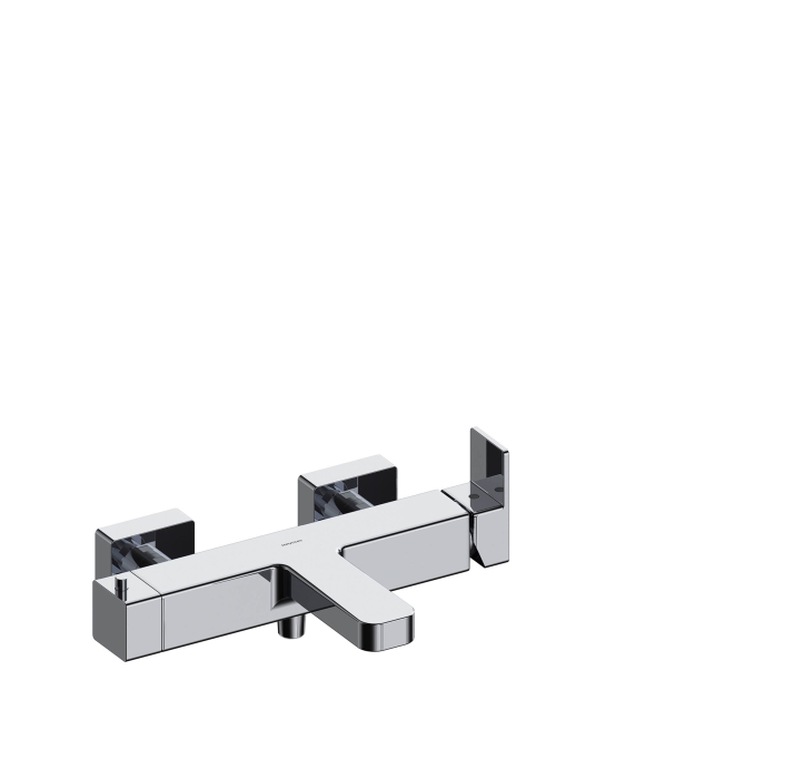 Смеситель настенный CUBO хром 25x47x34,5
