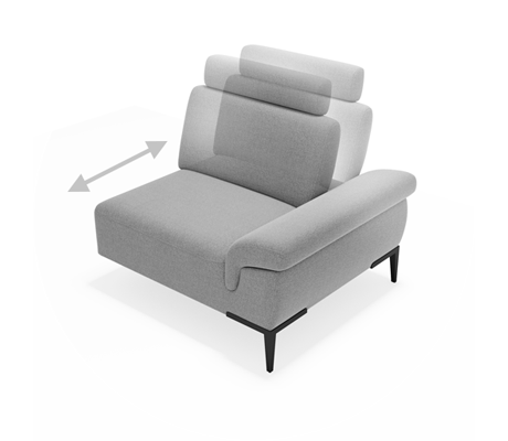 Регулировка глубины сидения