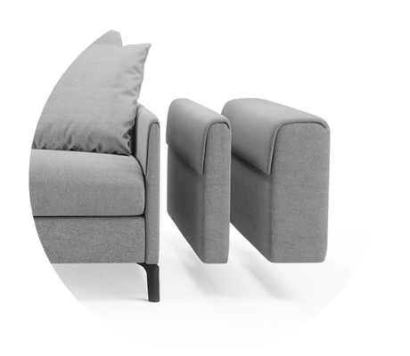 Выбор ширины подлокотников